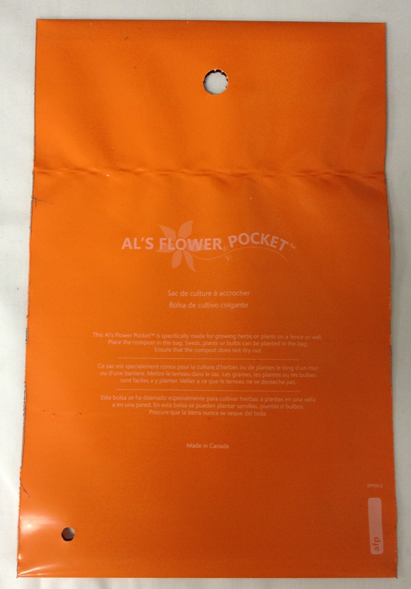 Al’s Flower Pocket – Orange