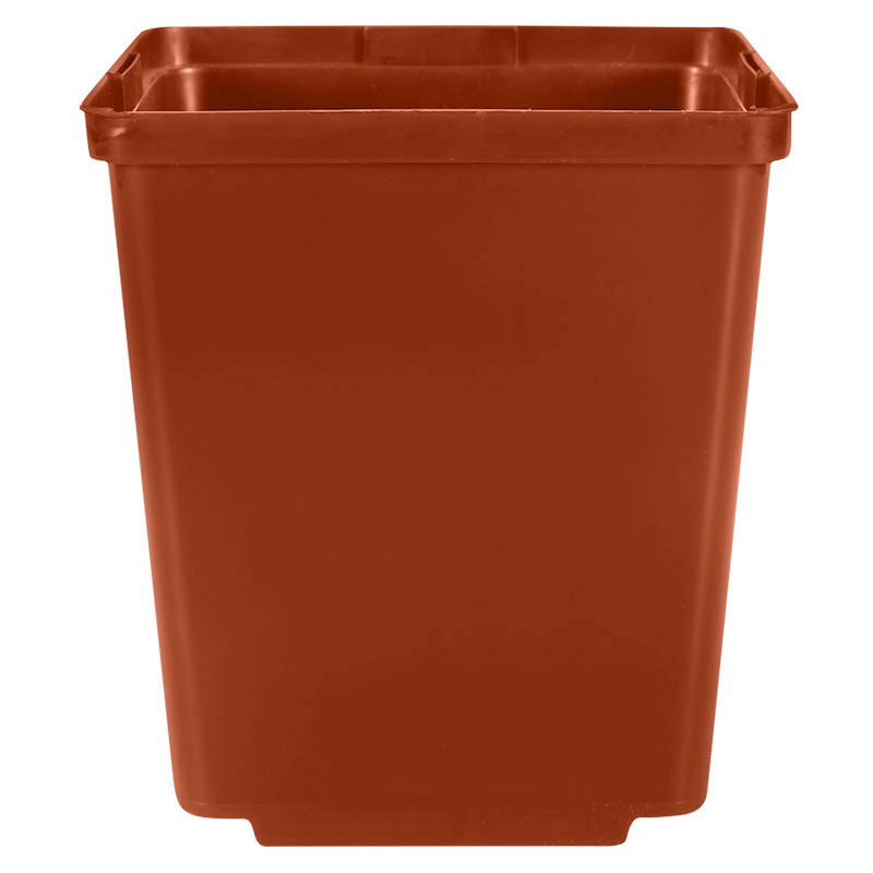 5.50 Square Deep Ultra Wave Lock TS Pot – Terracotta