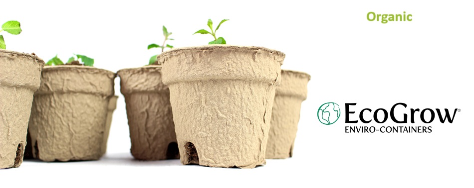 Organic EcoGrow Round Pots
